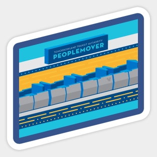 People Mover Sticker